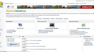 MediaWiki screenshot