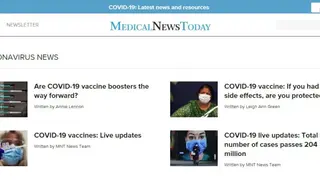 Medical News Today screenshot