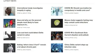 Medical News Today screenshot