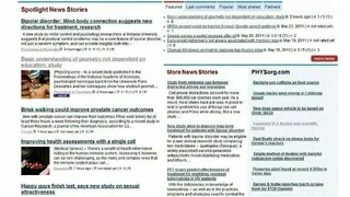 Medical Xpress screenshot