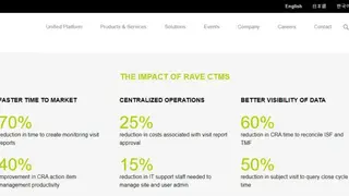 Medidata CTMS screenshot