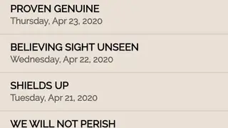Meditations Daily Devotional screenshot