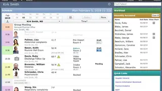 Meditech screenshot