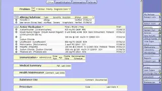 Meditech Electronic Health Records screenshot