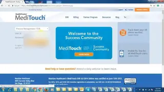 MediTouch EHR screenshot