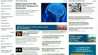 Medscape screenshot