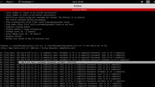 Medusa Password Cracker screenshot