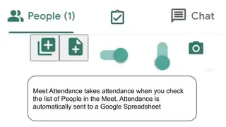 Meet Attendance screenshot