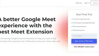 Meet Extension screenshot