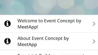 MeetApp screenshot