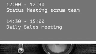 Meeting Room Schedule screenshot