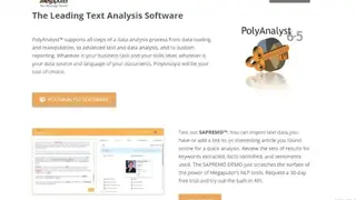 Megaputer Intelligence screenshot