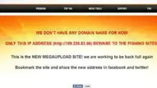 MegaUpload screenshot