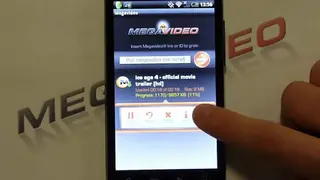 Megavideo screenshot