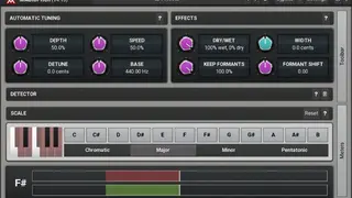 MeldaProduction MAutoPitch screenshot