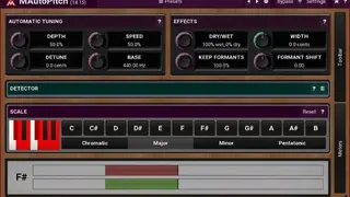 MeldaProduction MAutoPitch screenshot