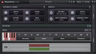 MeldaProduction MAutoPitch screenshot