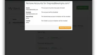 Meldium screenshot