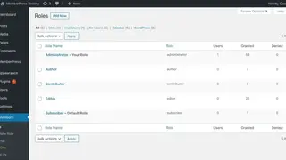 Members – Membership & User Role Editor Plugin screenshot