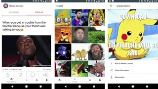 Meme Creator/Viewer screenshot
