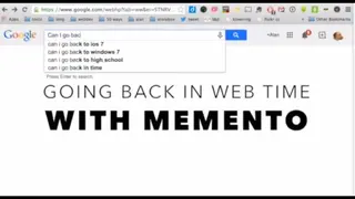 Memento Time Travel screenshot