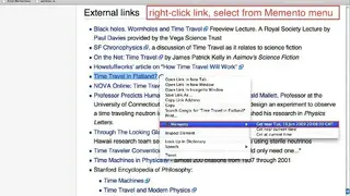 Memento Time Travel screenshot