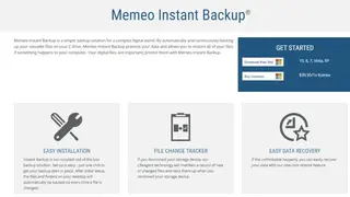 Memeo Instant Backup screenshot