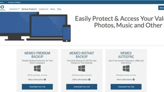 Memeo Instant Backup screenshot