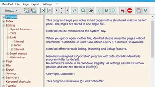 MemPad screenshot