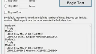 MemTest64 screenshot
