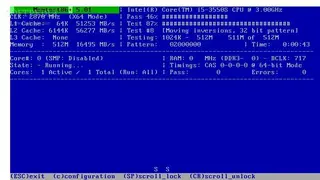 Memtest86+ screenshot