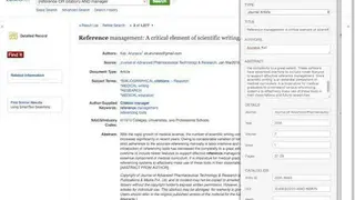 Mendeley screenshot
