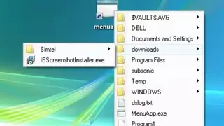 menuApp screenshot
