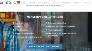 MenuCalc screenshot