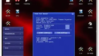 MenuetOS screenshot