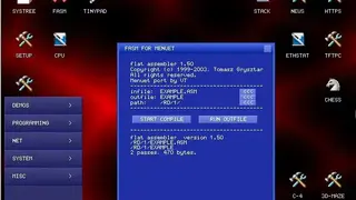 MenuetOS screenshot