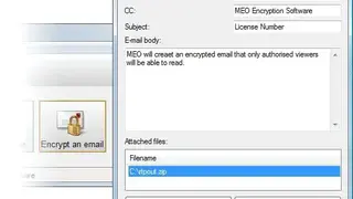 MEO File Encryption Software screenshot