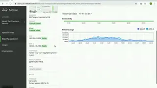 Meraki MX Firewalls screenshot