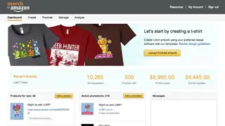 Merch by Amazon screenshot