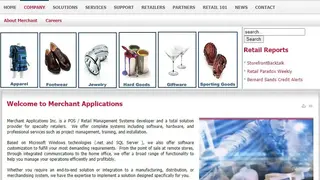 Merchant Applications, Inc. screenshot