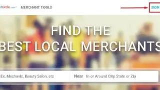 MerchantCircle screenshot
