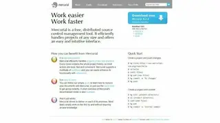 Mercurial SCM screenshot