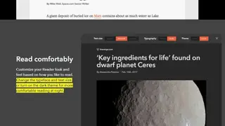 Mercury Reader screenshot