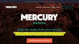 Mercury Reader screenshot
