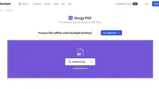Merge PDF (by Smallpdf) screenshot
