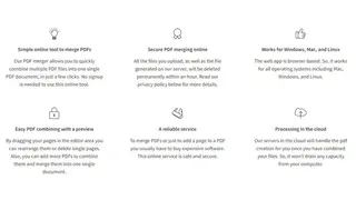Merge PDF (by Smallpdf) screenshot
