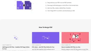 Merge PDF (by Smallpdf) screenshot