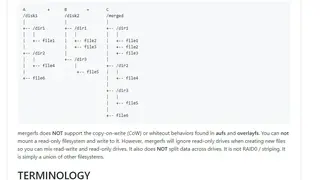 Mergerfs screenshot