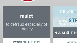 Merriam Webster screenshot