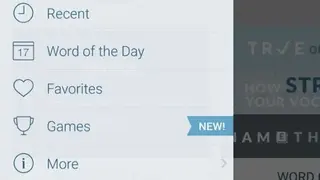 Merriam Webster screenshot